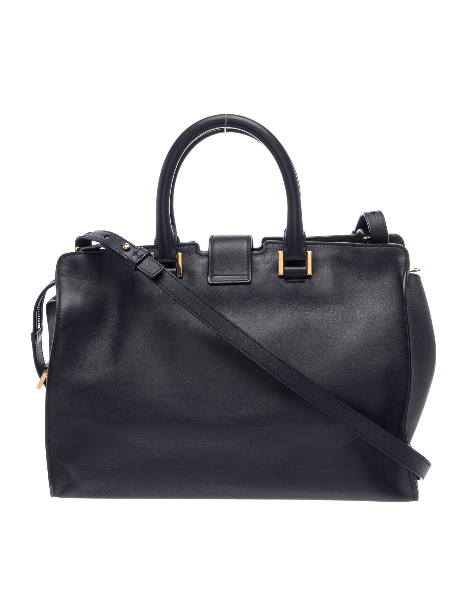 Saint Laurent Leather Y Cabas Small