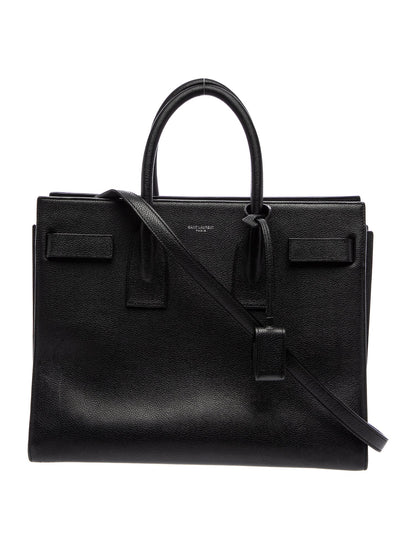 Saint Laurent Leather Sac De Jour