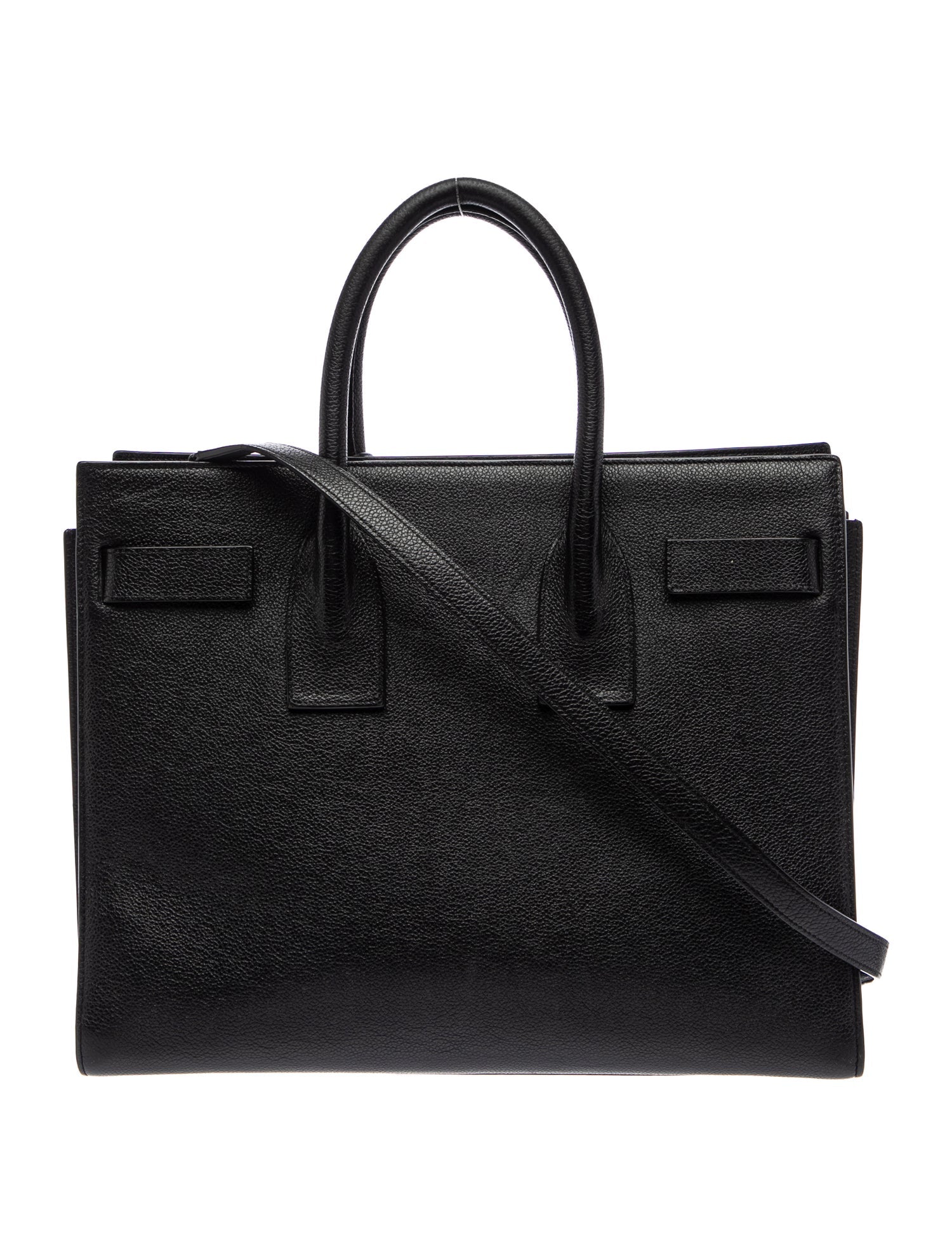 Saint Laurent Leather Sac De Jour