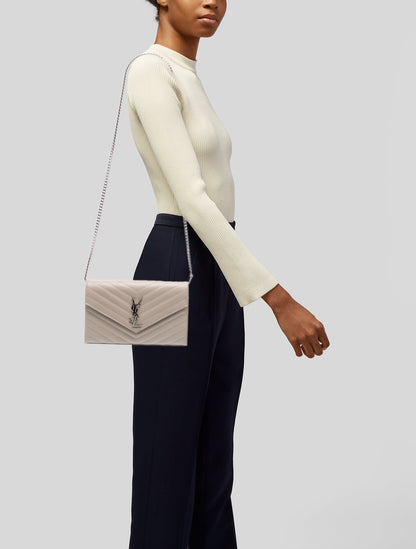 Saint Laurent Chevron Cassandre