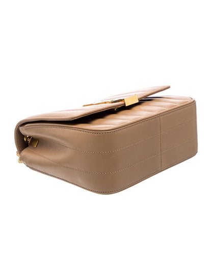 Saint Laurent Leather Vicky Medium