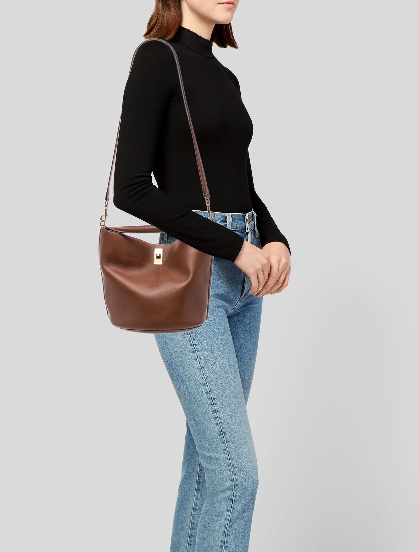Celine Leather 16 Bag