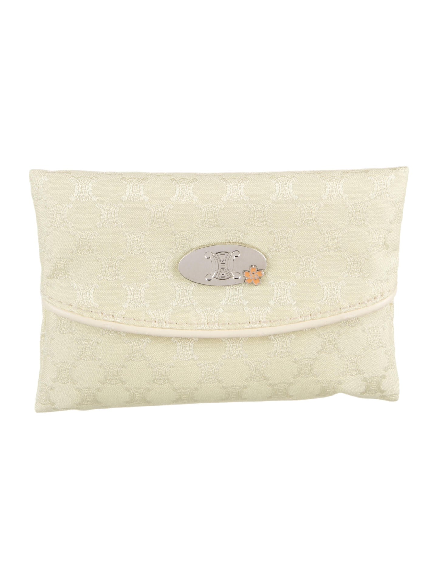 Celine Logo Jacquard Tissue Cosmetic Case