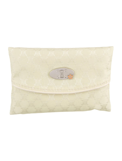 Celine Logo Jacquard Tissue Cosmetic Case