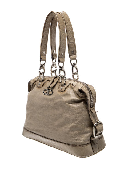 Celine Leather Shoulder Bag Vintage