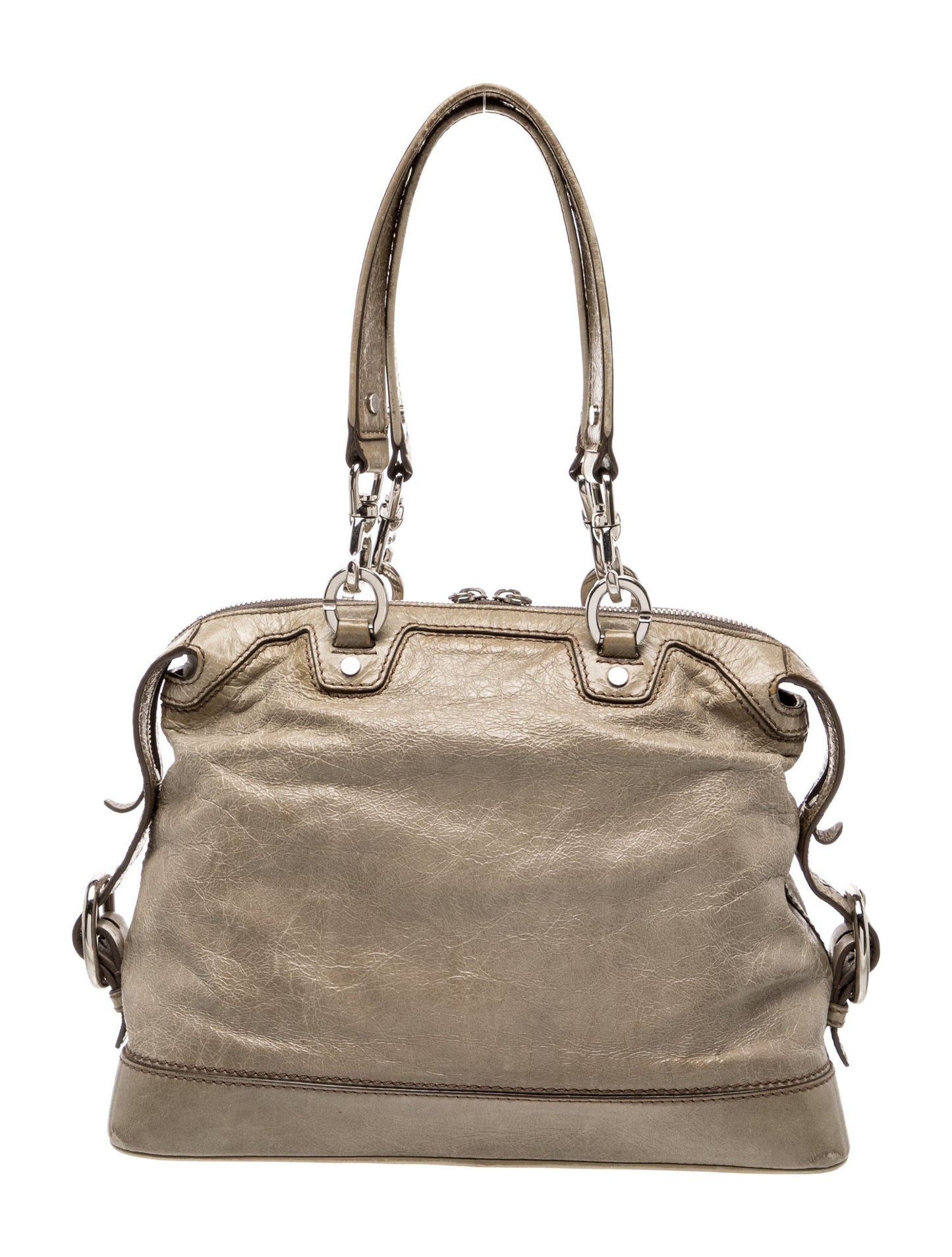 Celine Leather Shoulder Bag Vintage