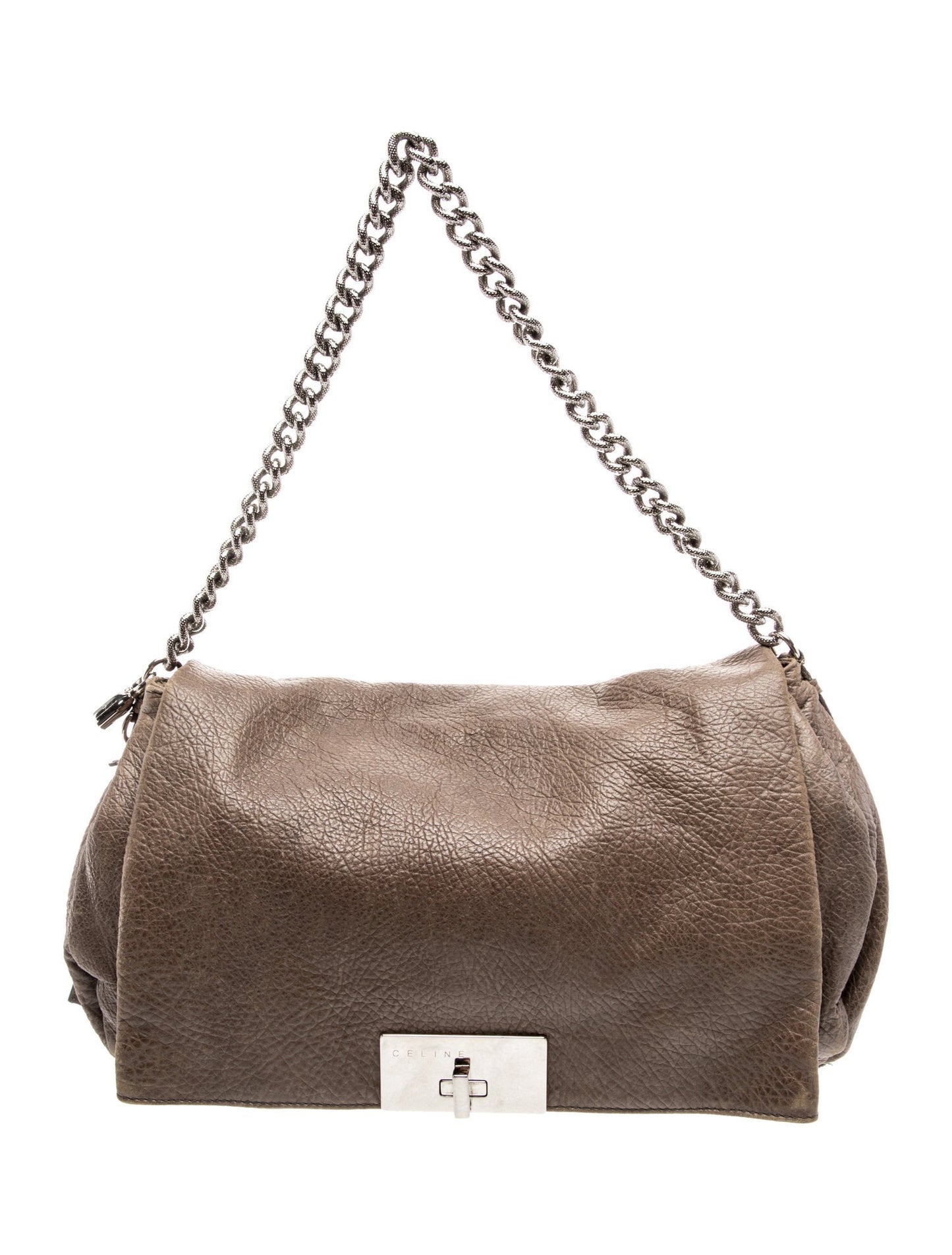 Celine Leather Shoulder Bag