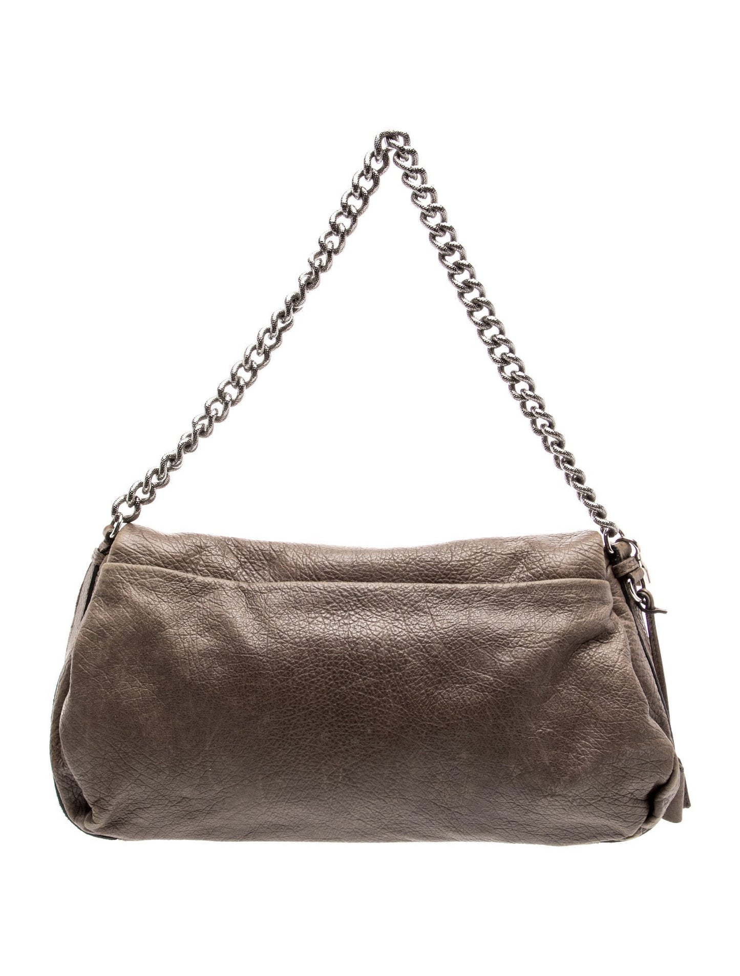 Celine Leather Shoulder Bag