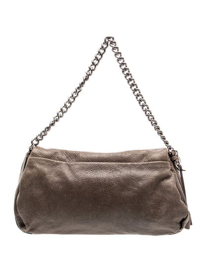 Celine Leather Shoulder Bag