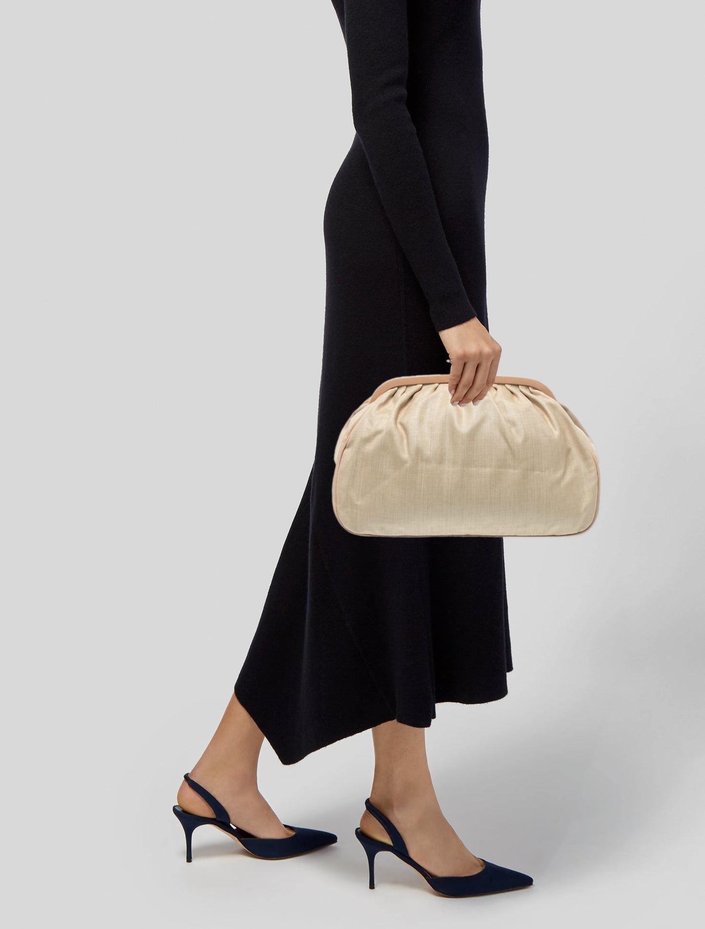 Celine Canvas Clutch