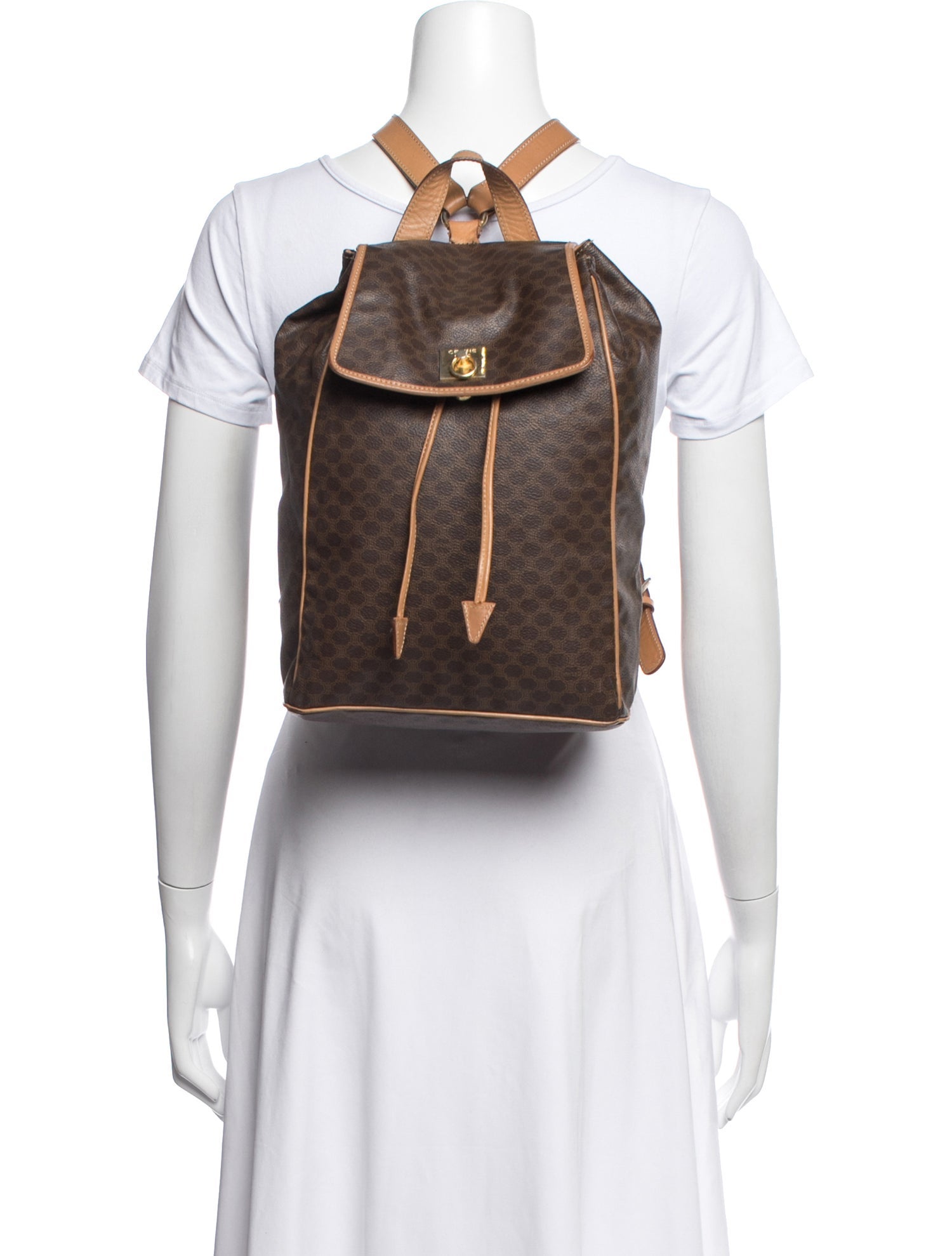 Celine Macadam Backpack Vintage
