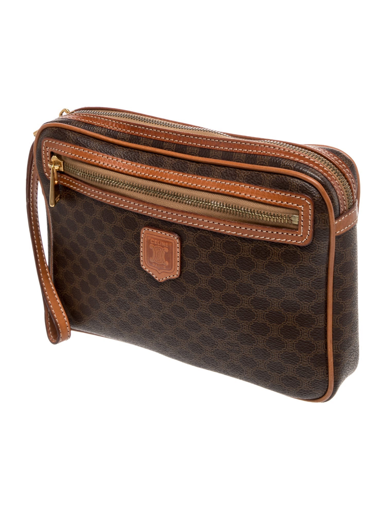 Celine Macadam Clutch Vintage