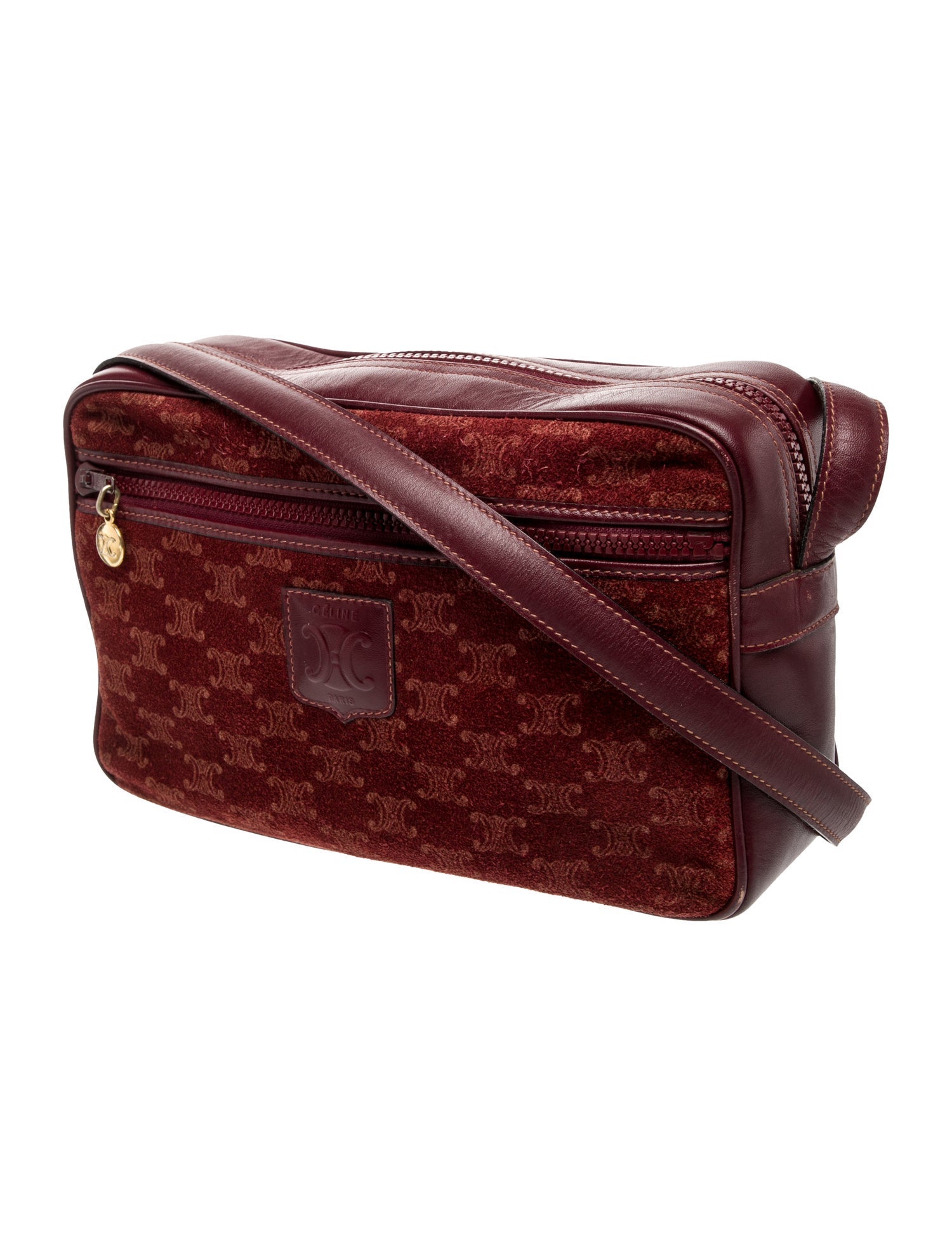 Celine Triomphe Shoulder Bag Vintage