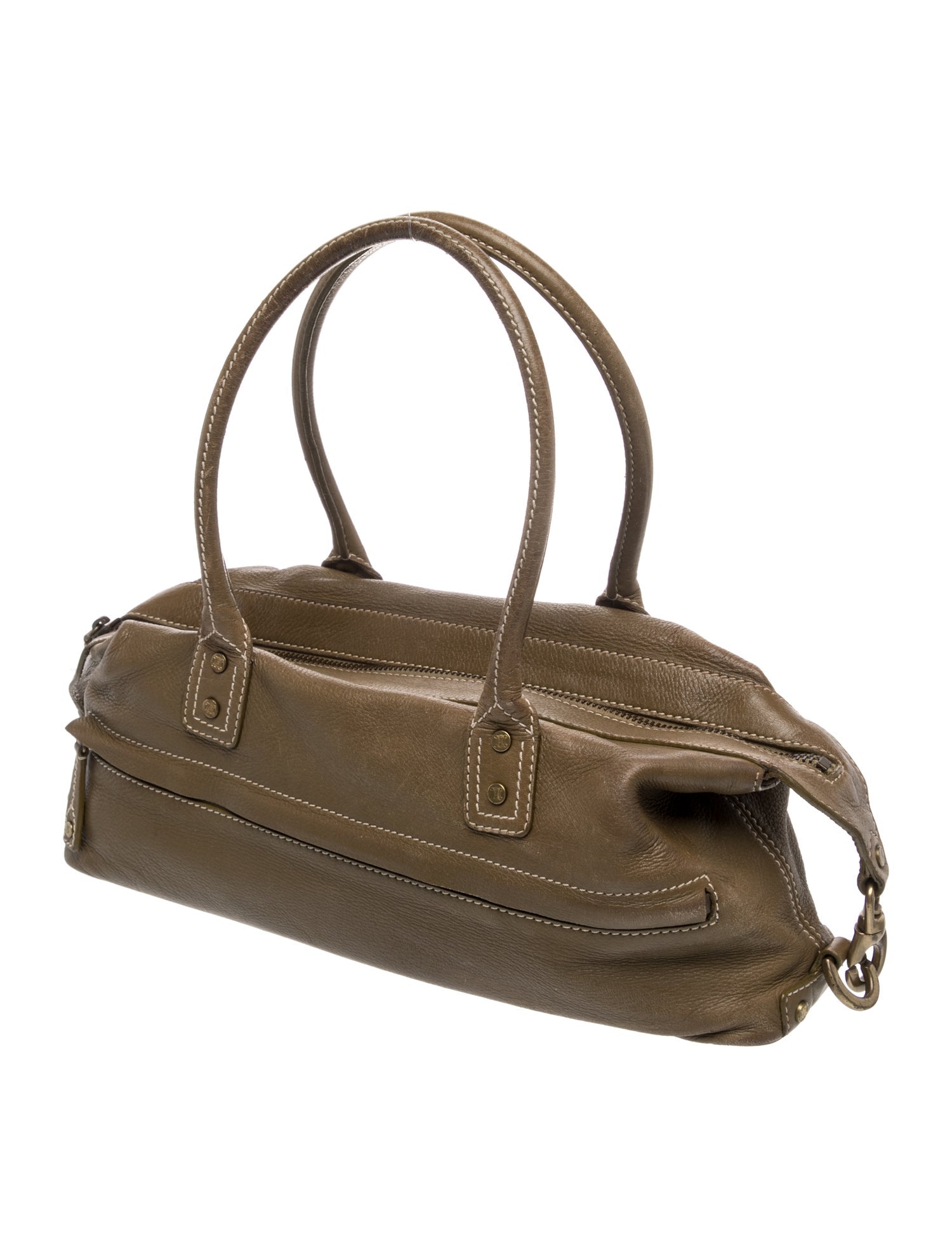 Celine Leather Shoulder Bag