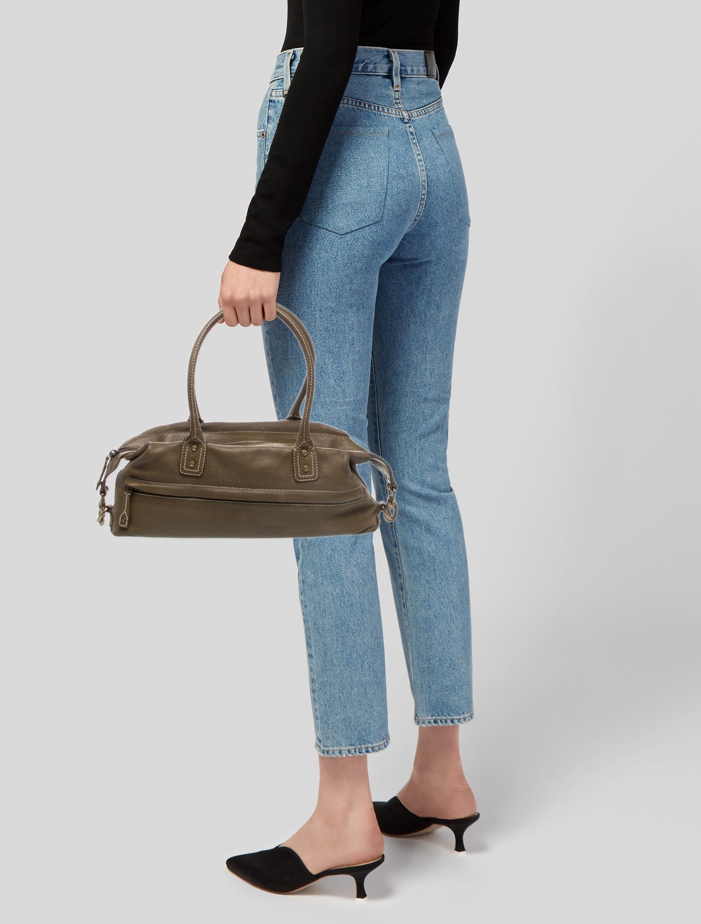 Celine Leather Shoulder Bag