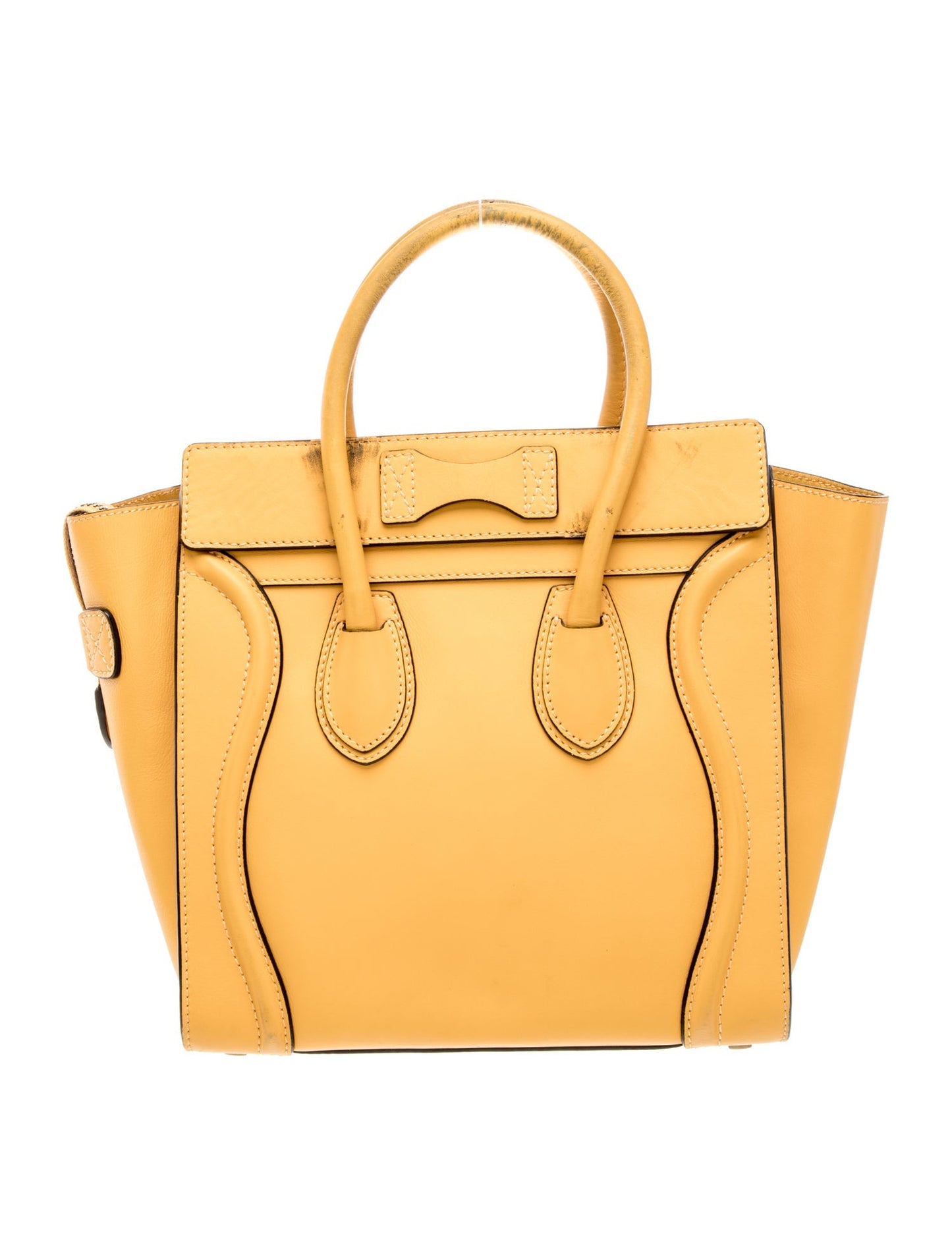 Celine Leather Luggage Micro