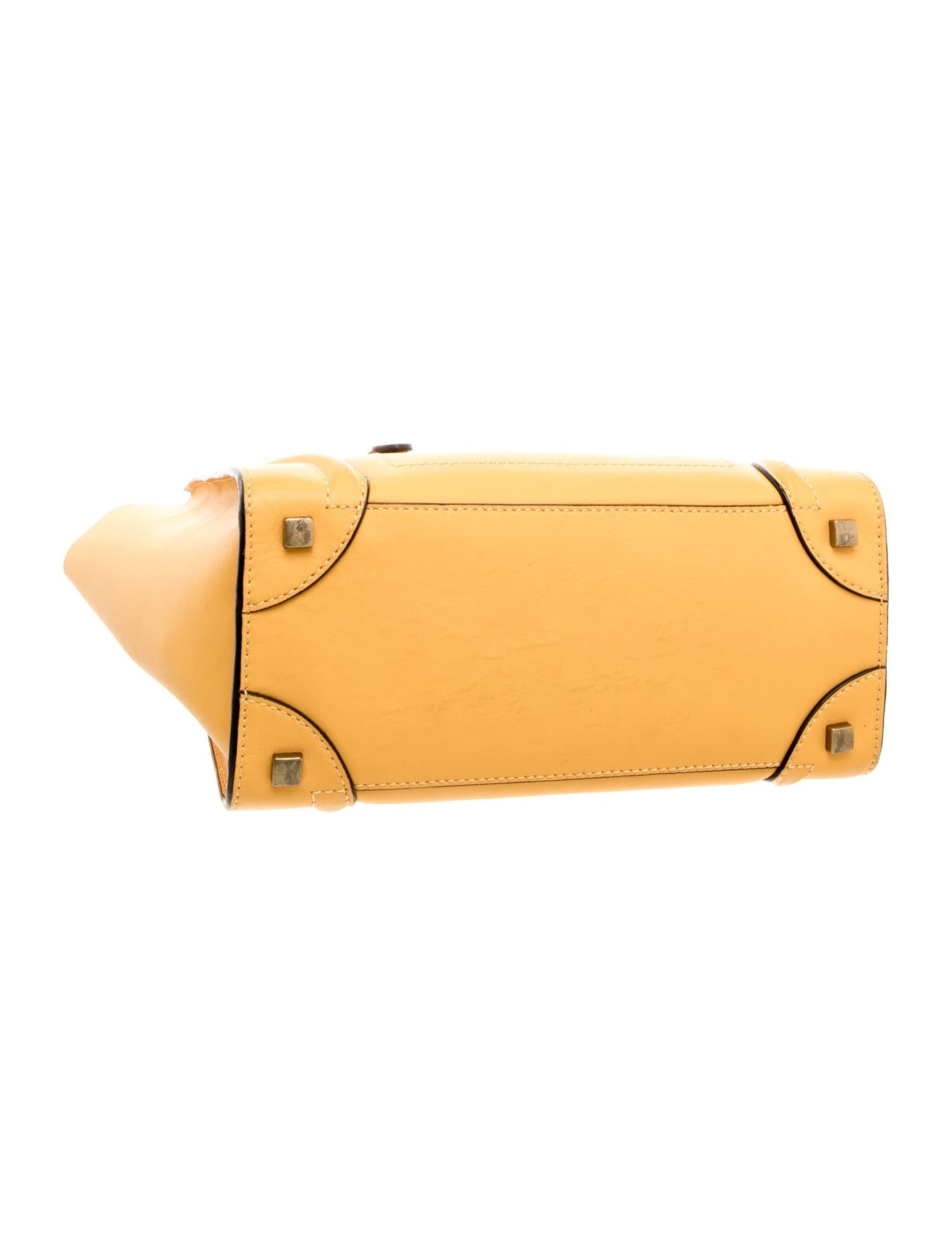 Celine Leather Luggage Micro