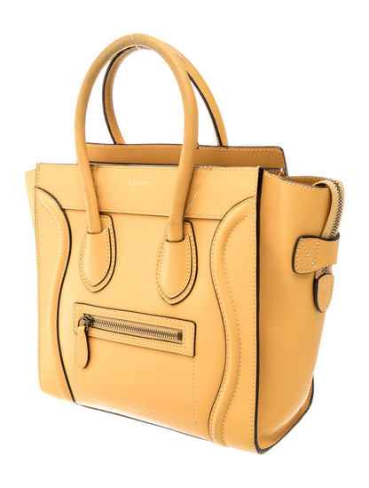 Celine Leather Luggage Micro