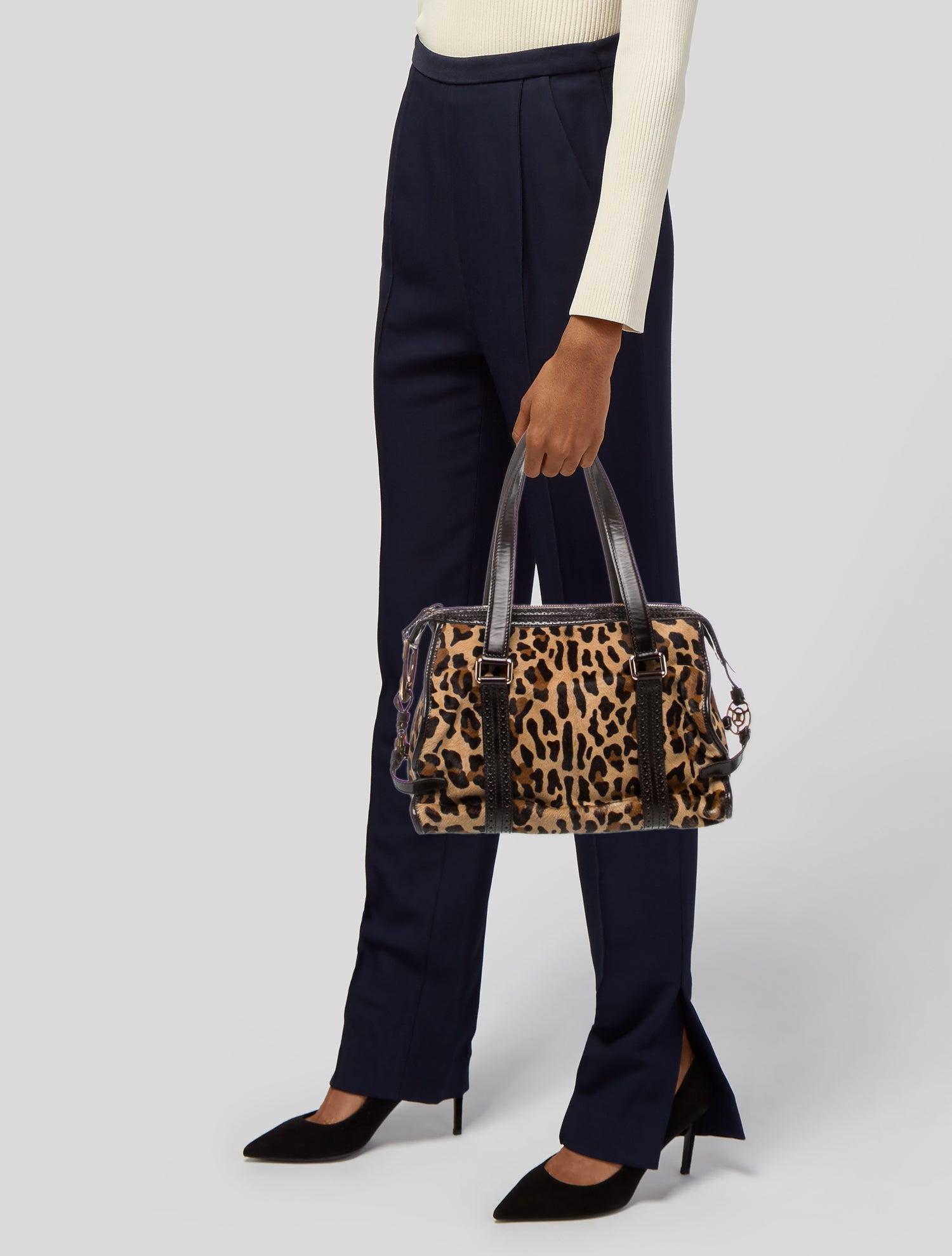 Celine Ponyhair Shoulder Bag