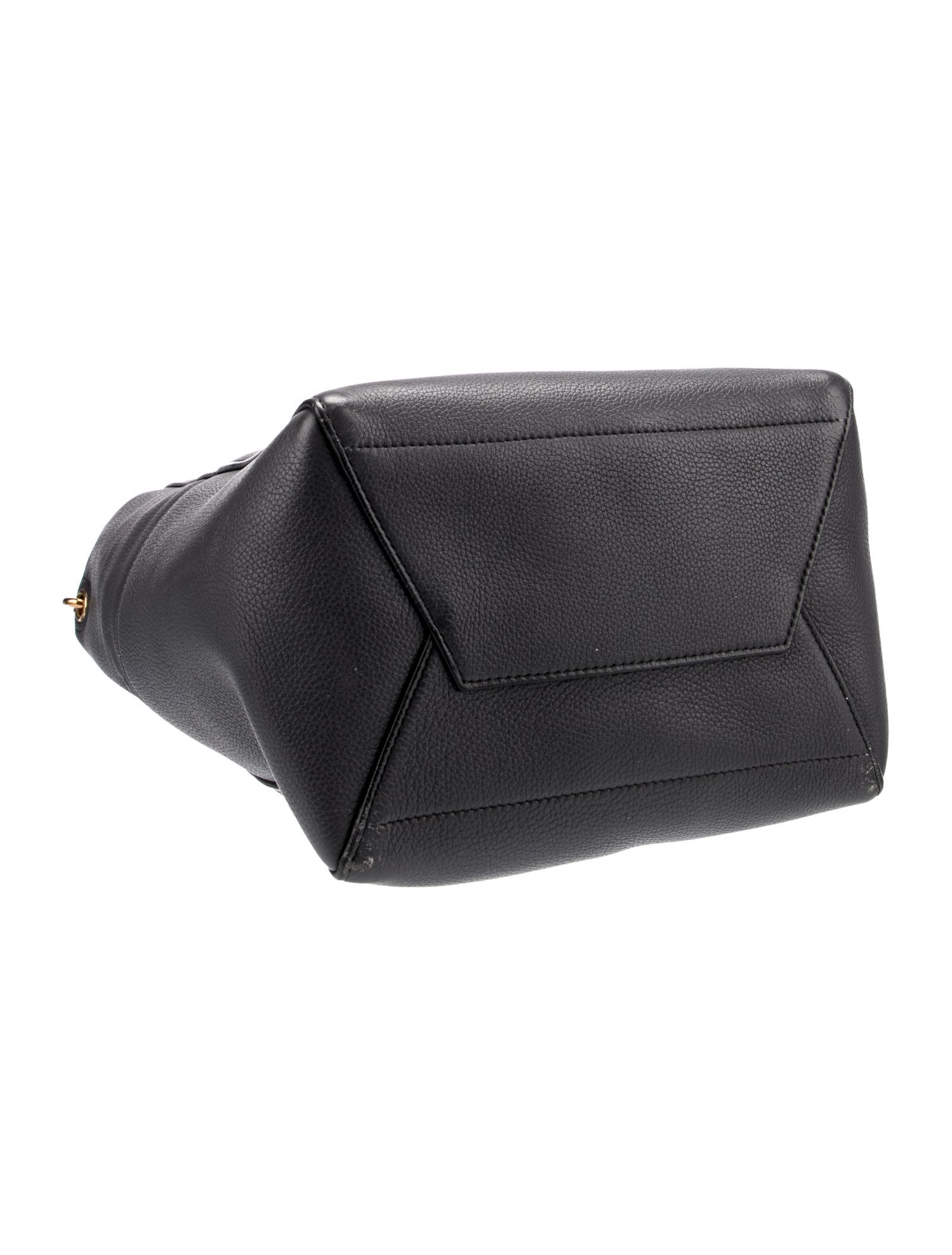Celine Leather Seau Sangle