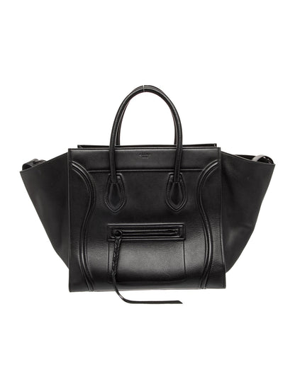 Celine Leather Luggage Phantom Medium