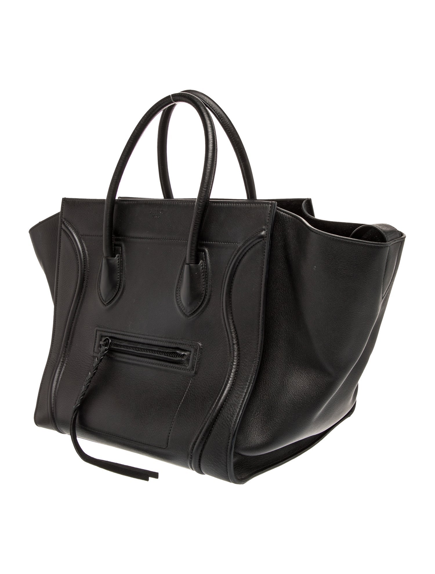 Celine Leather Luggage Phantom Medium