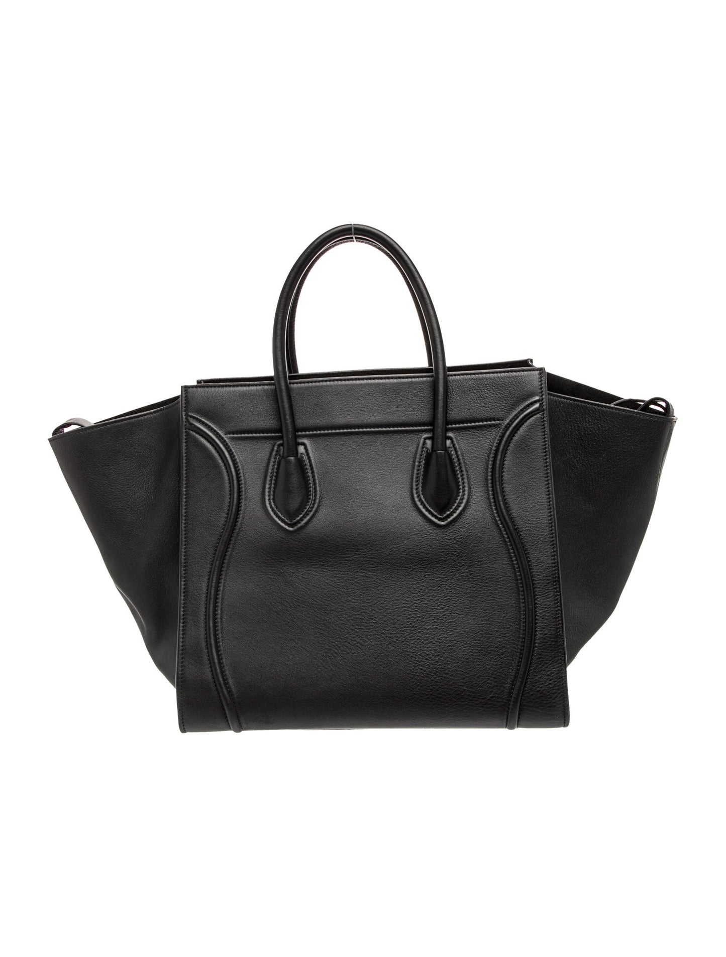 Celine Leather Luggage Phantom Medium