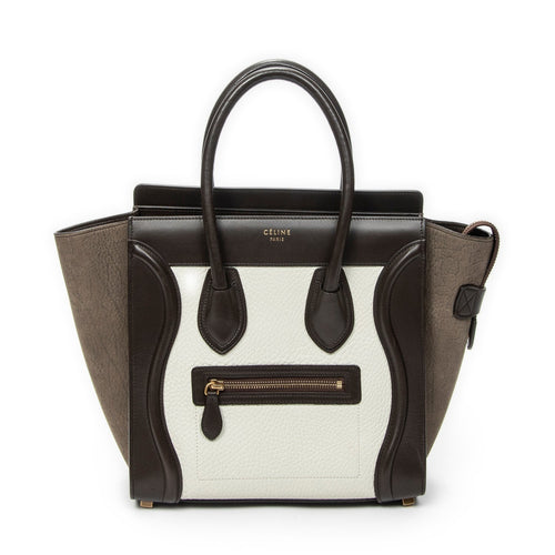 Celine Leather Micro Luggage