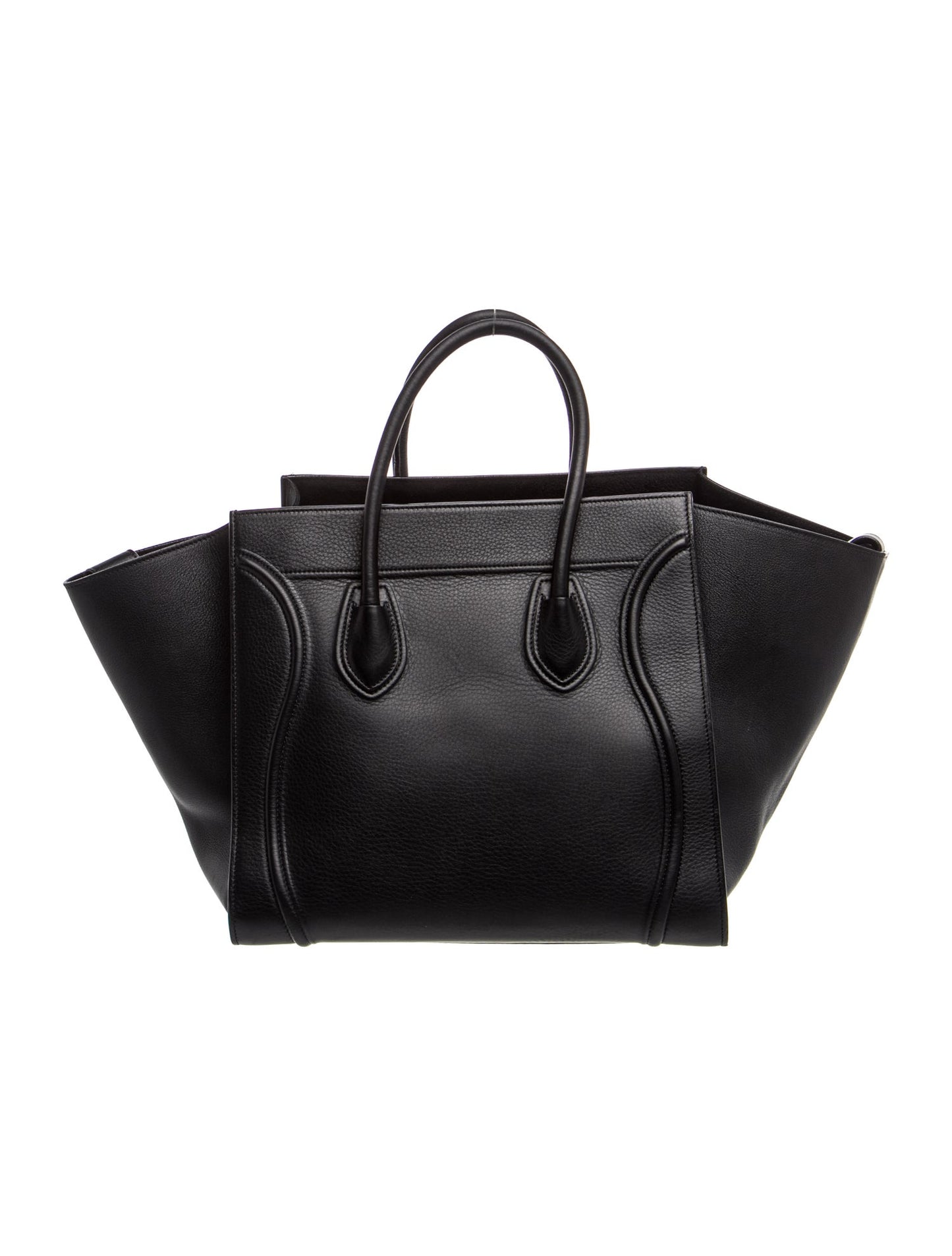 Celine Leather Luggage Phantom Medium