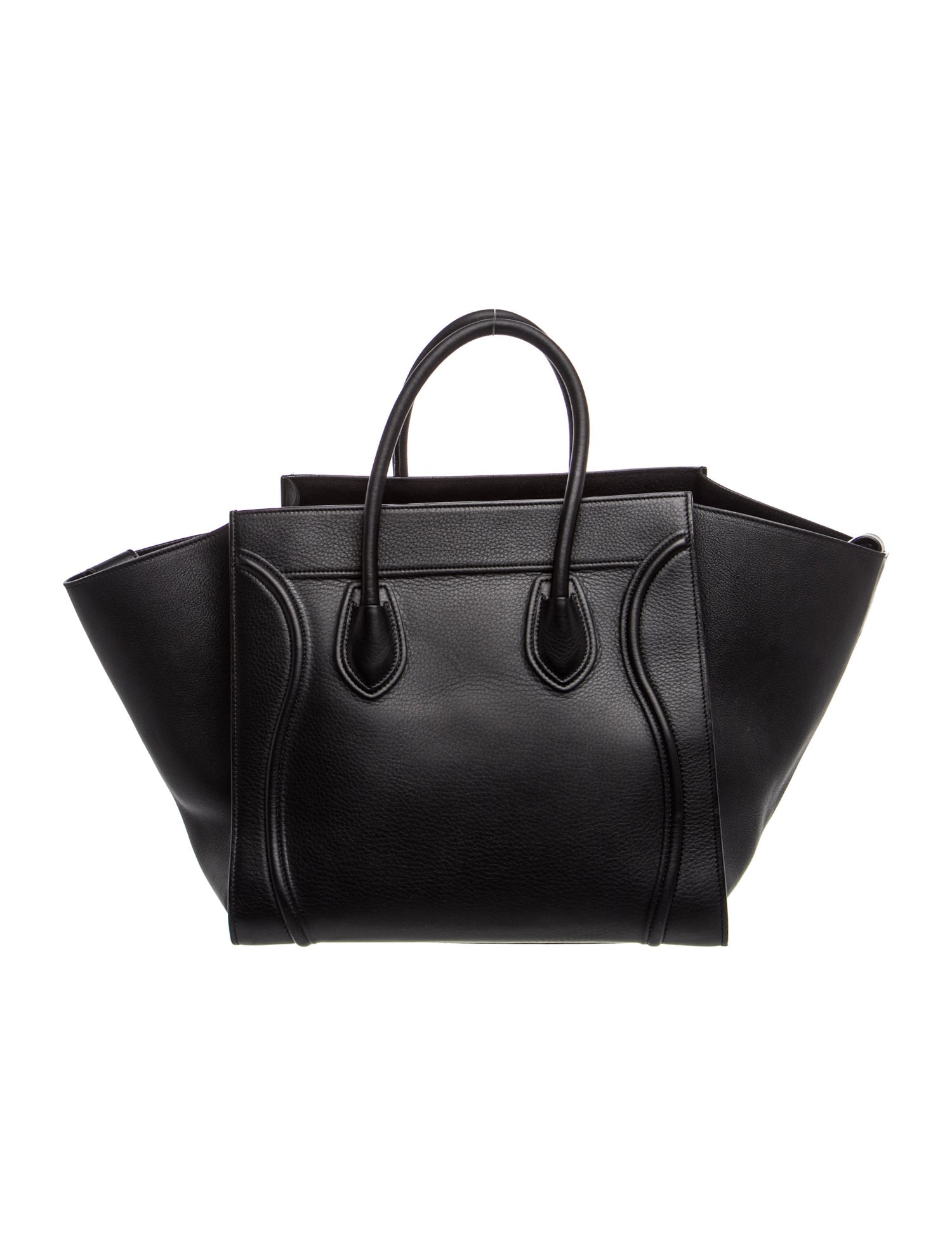 Celine Leather Luggage Phantom Medium