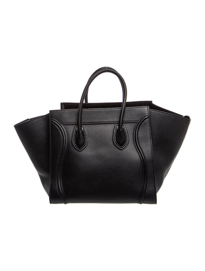 Celine Leather Luggage Phantom Medium