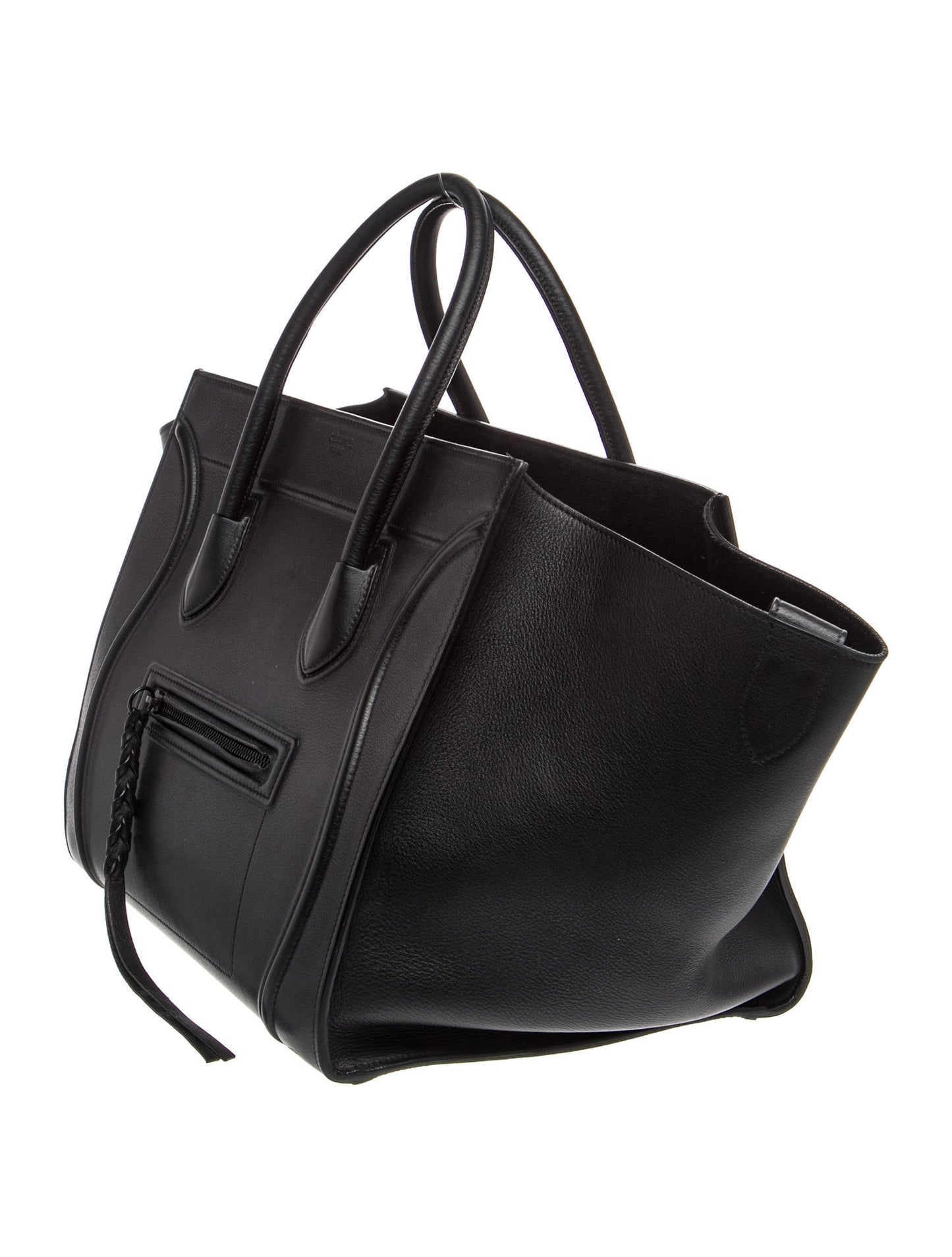 Celine Leather Luggage Phantom Medium
