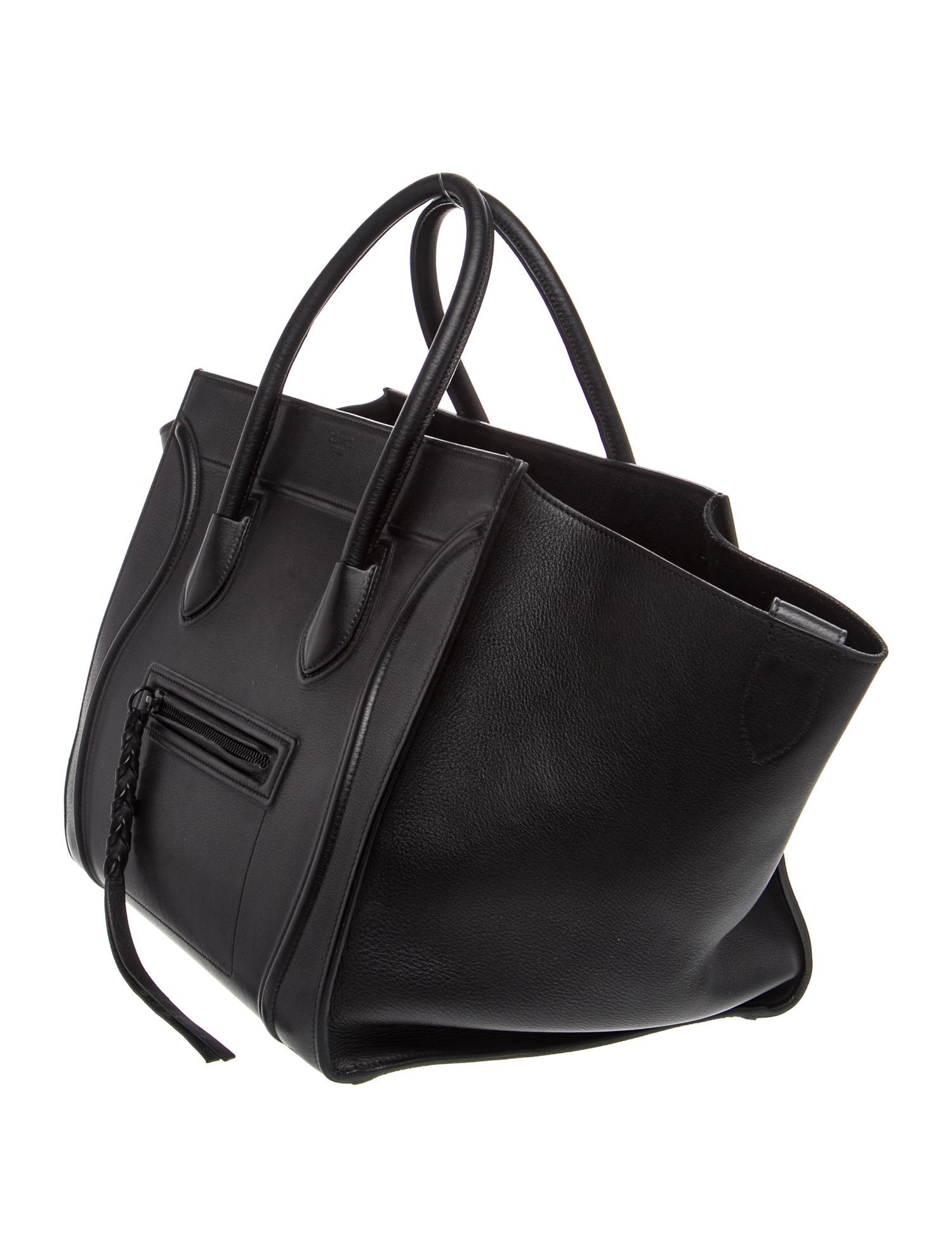 Celine Leather Luggage Phantom Medium