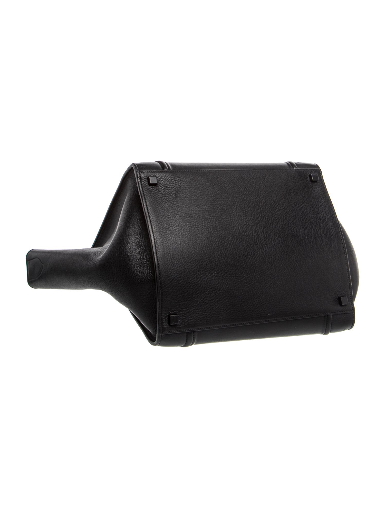 Celine Leather Luggage Phantom Medium