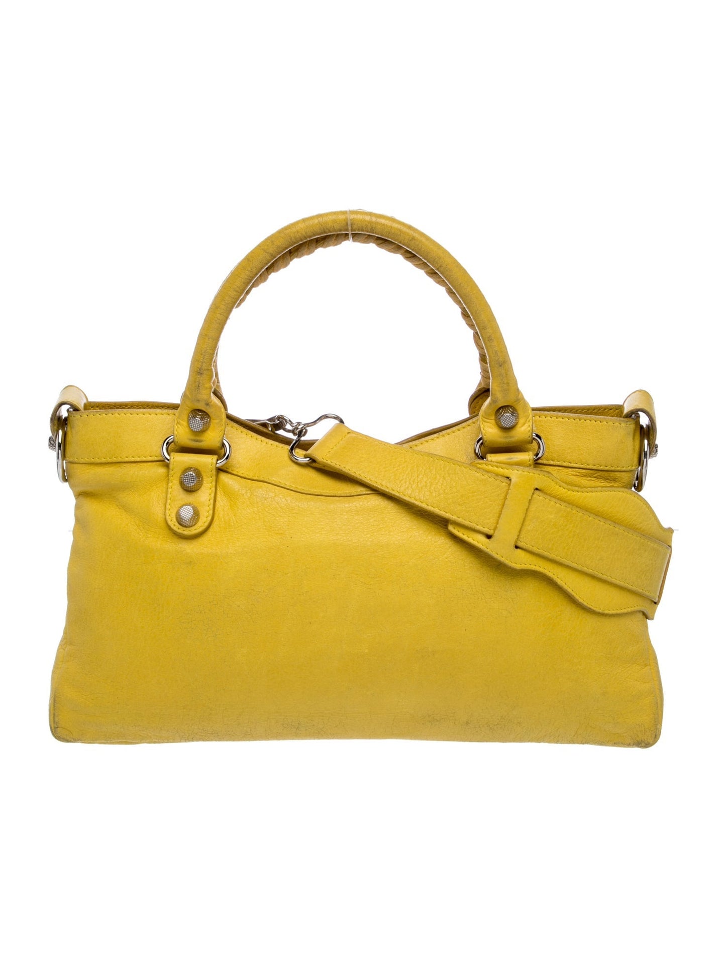 Balenciaga Leather Motocross Classic City Small