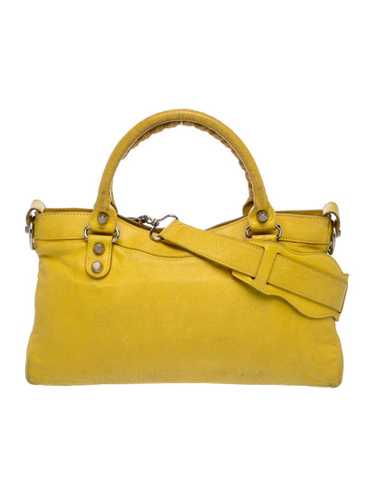 Balenciaga Leather Motocross Classic City Small