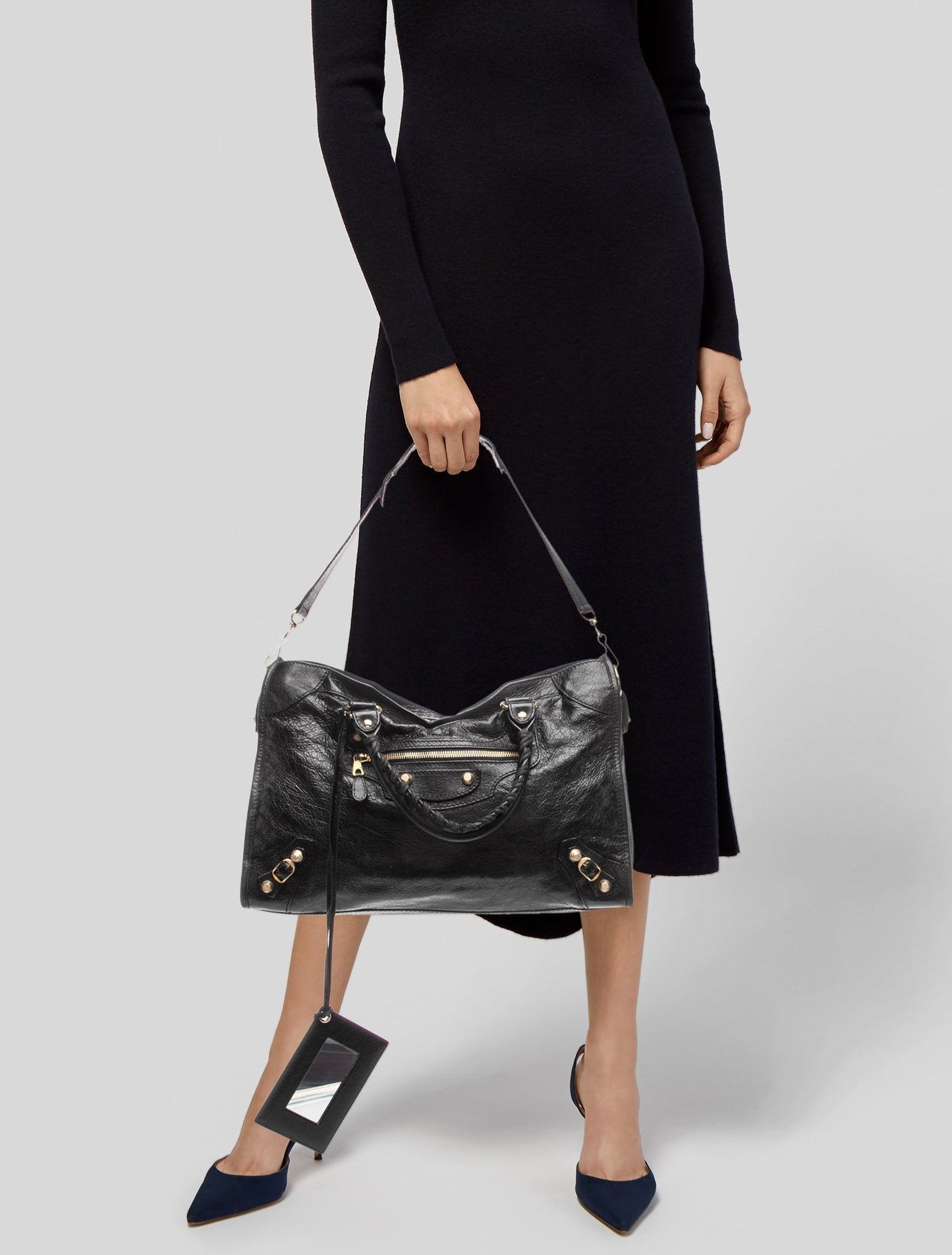 Balenciaga Leather Motocross City Giant