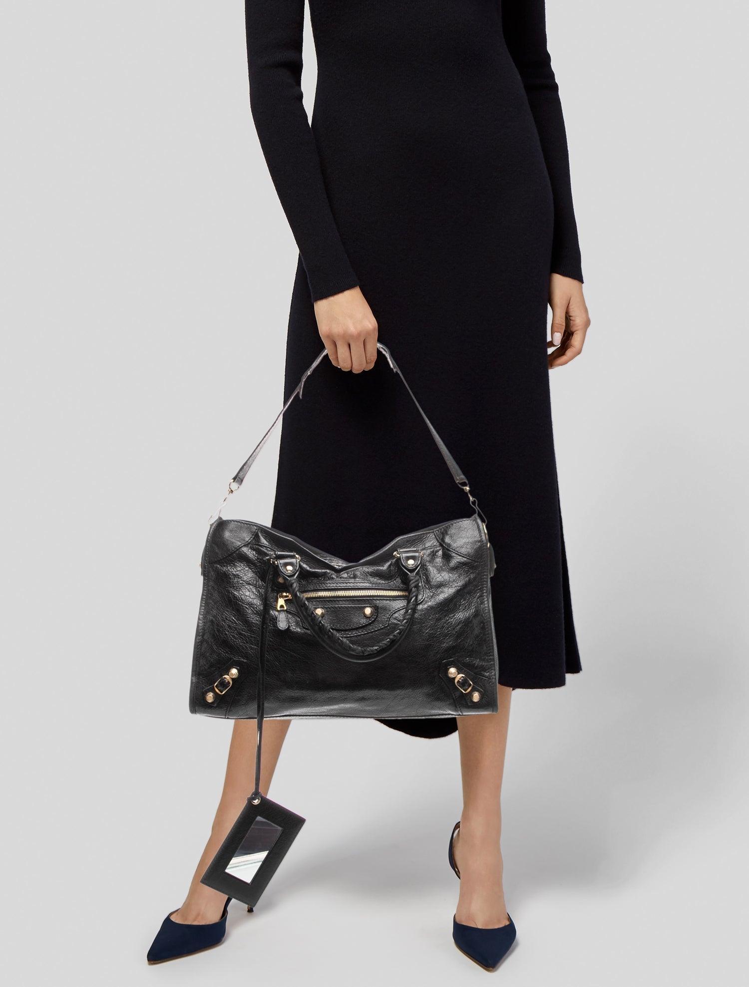 Balenciaga Leather Motocross City Giant