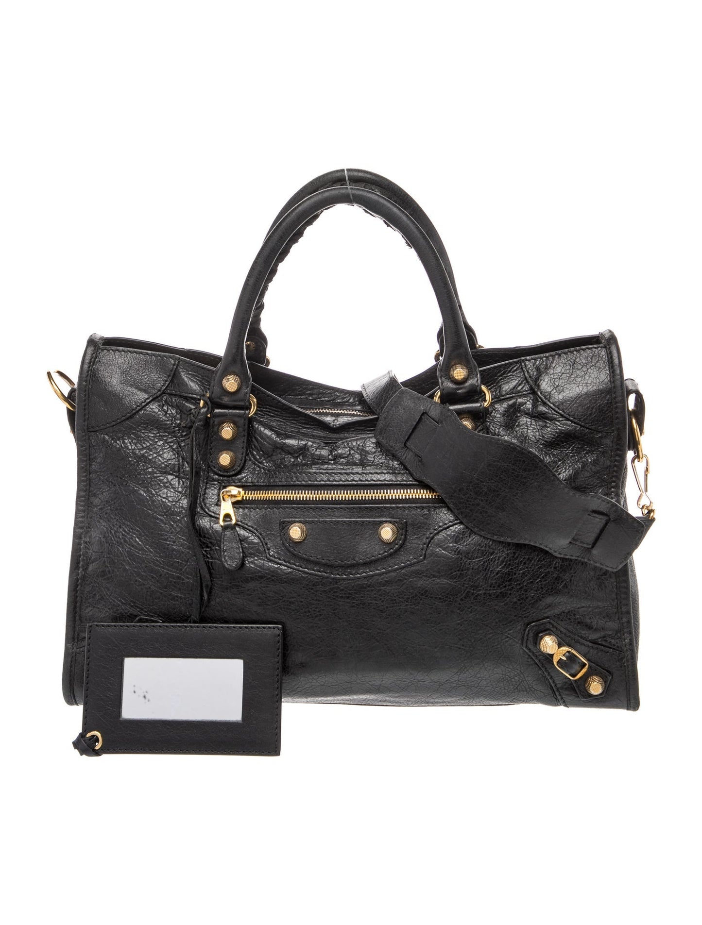 Balenciaga Leather Motocross City Giant