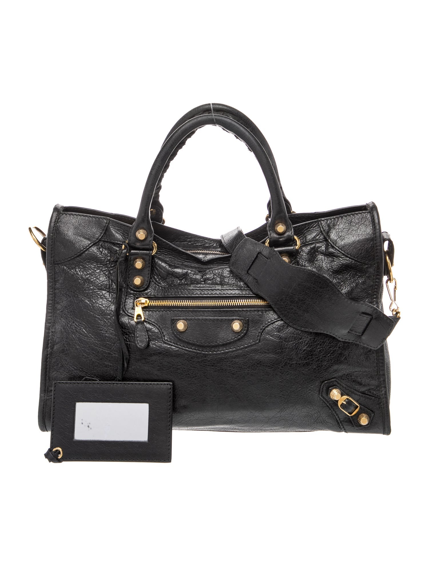 Balenciaga Leather Motocross City Giant