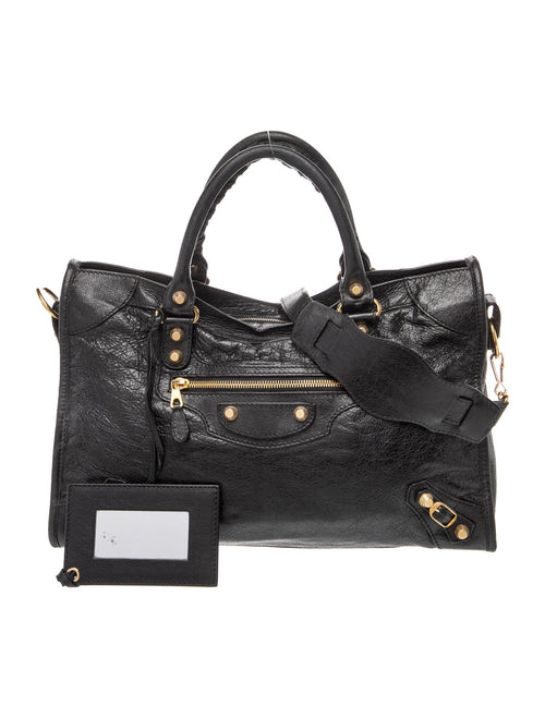 Balenciaga Leather Motocross City Giant
