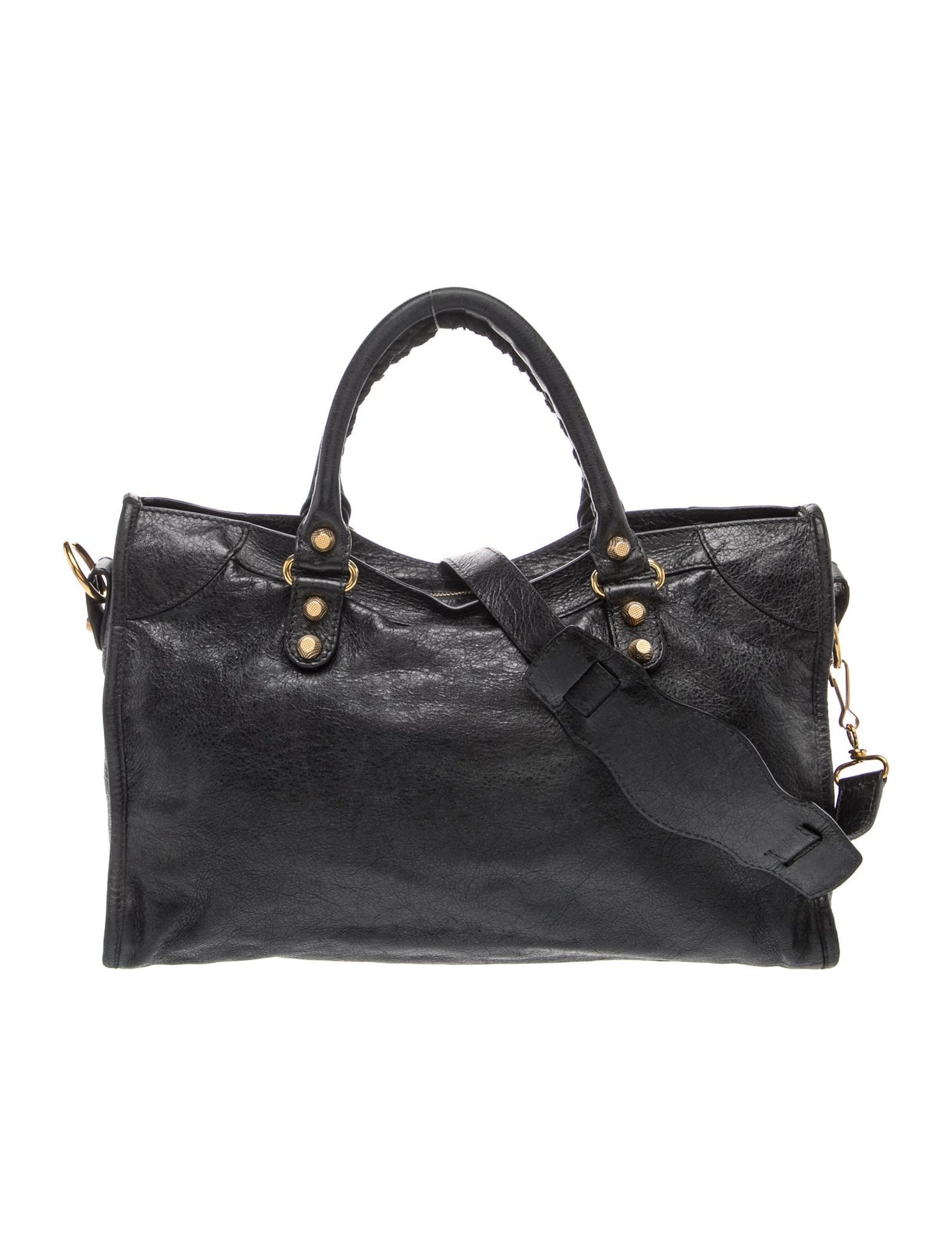 Balenciaga Leather Motocross City Giant