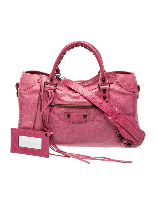 Balenciaga Leather Motocross Classic City