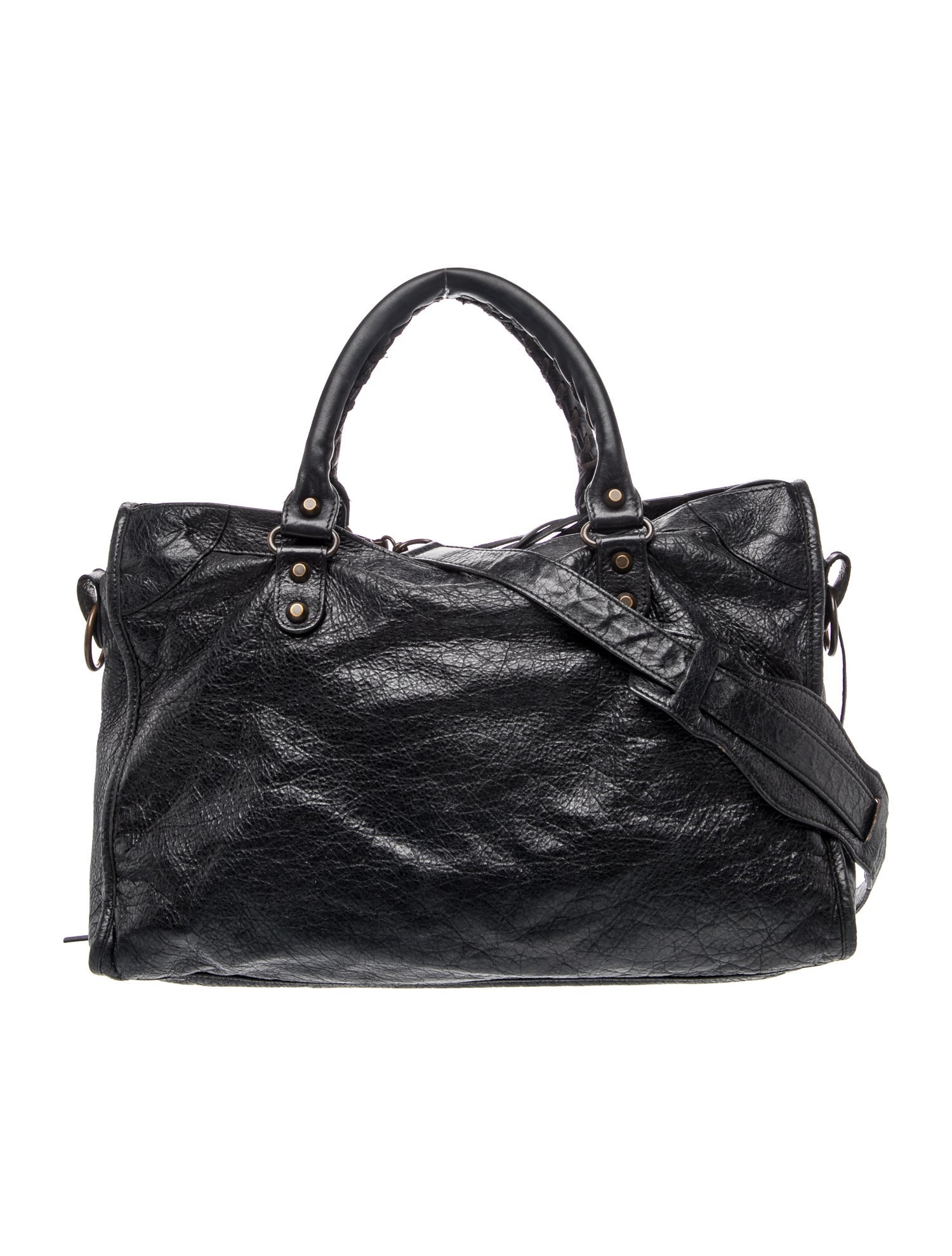Balenciaga Leather Motocross Classic City