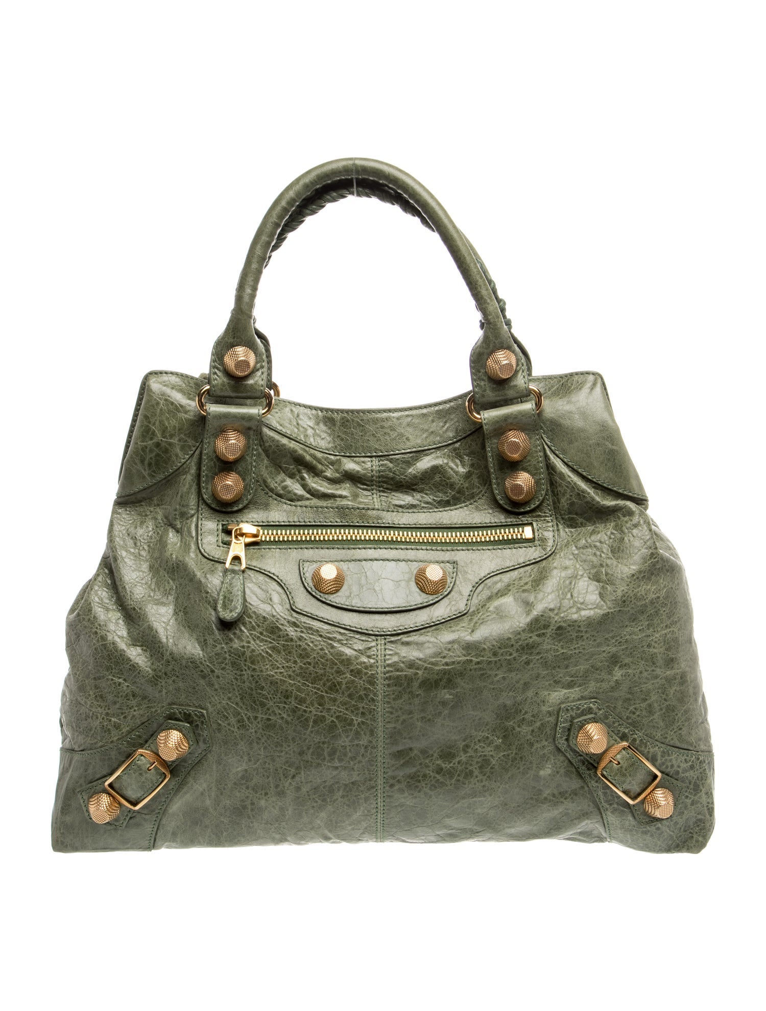 Balenciaga Leather Motocross City Giant