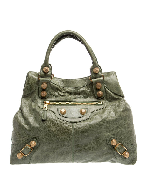 Balenciaga Leather Motocross City Giant