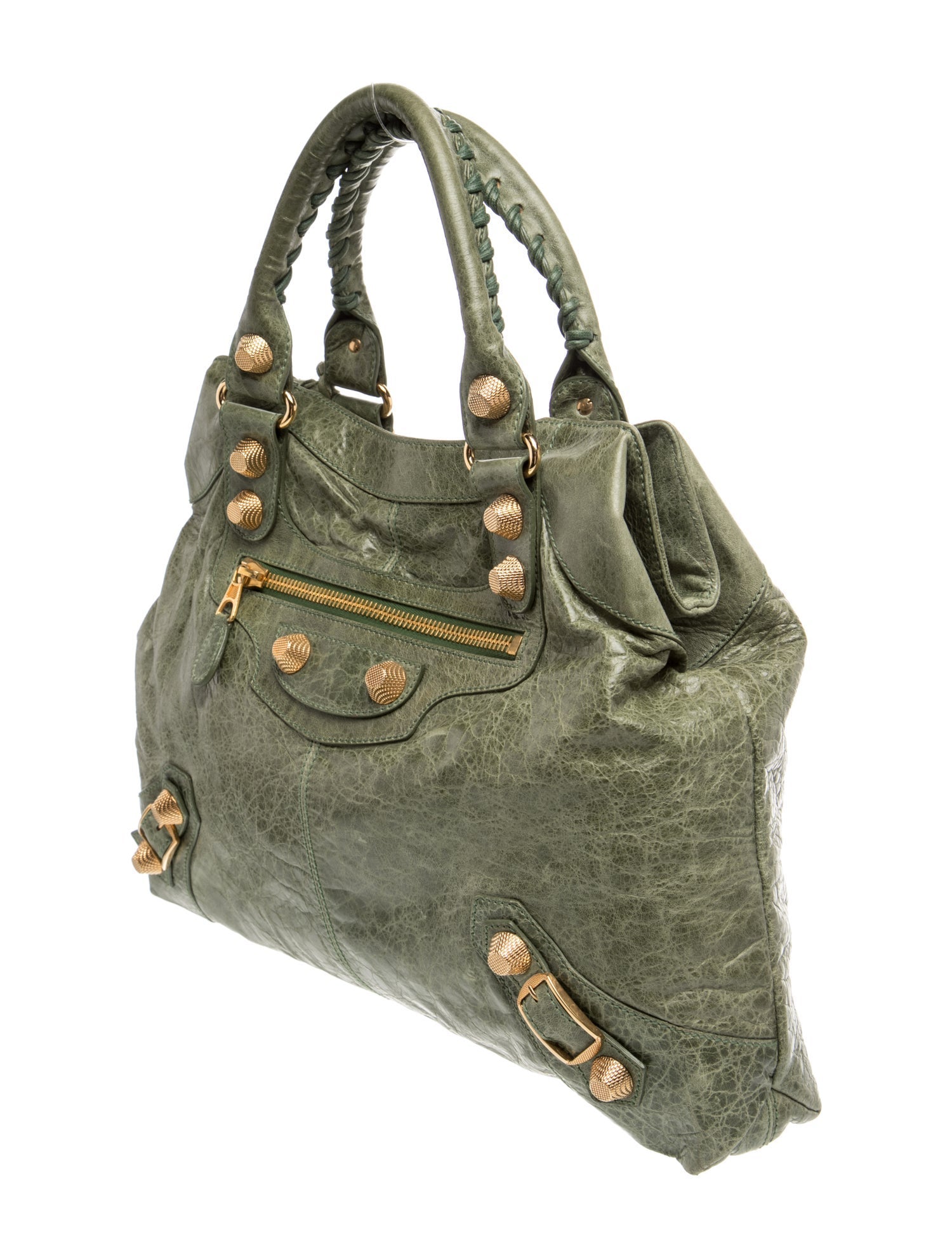 Balenciaga Leather Motocross City Giant