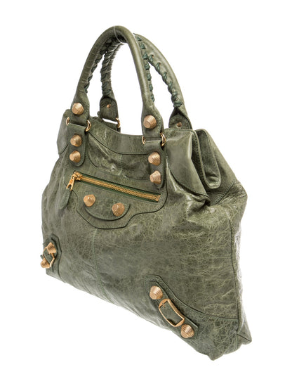 Balenciaga Leather Motocross City Giant