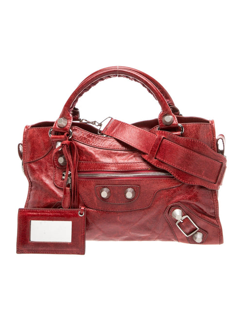 Balenciaga Leather Motocross City Giant