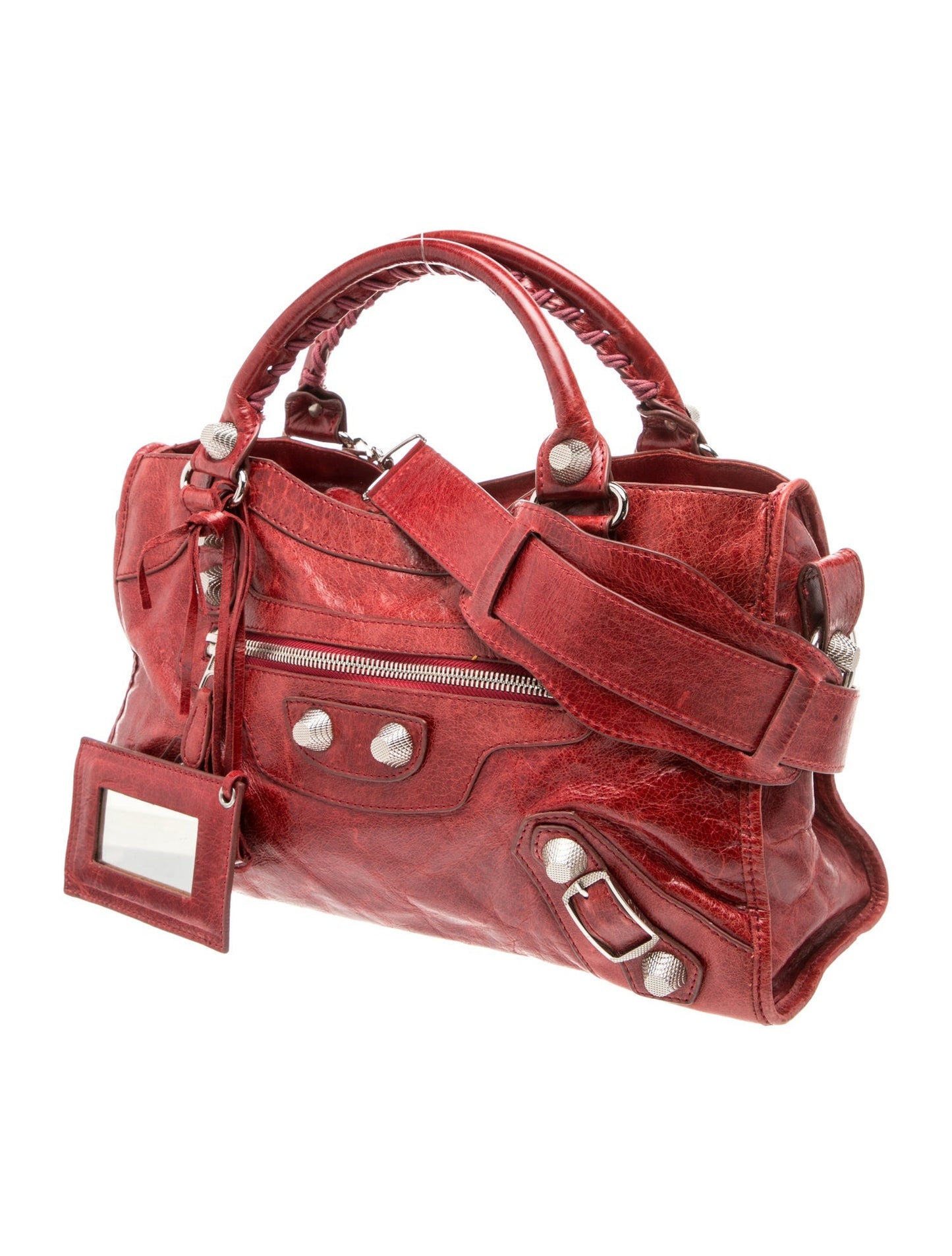 Balenciaga Leather Motocross City Giant